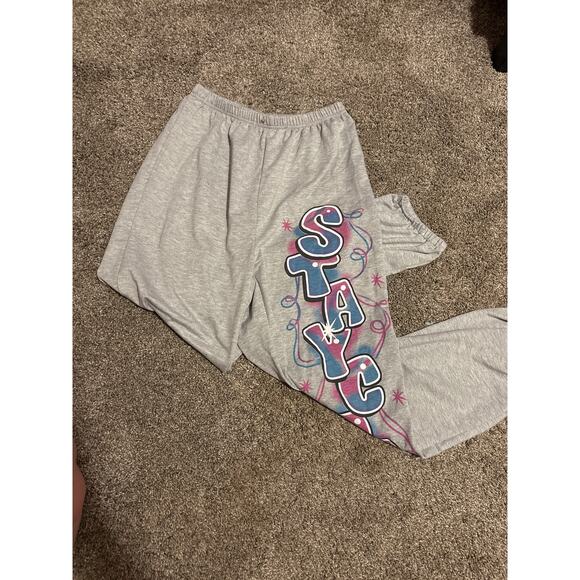 ROMWE Stay Cool Grey Jogger Sweatpants Women’s Size S - Picture 2 of 3